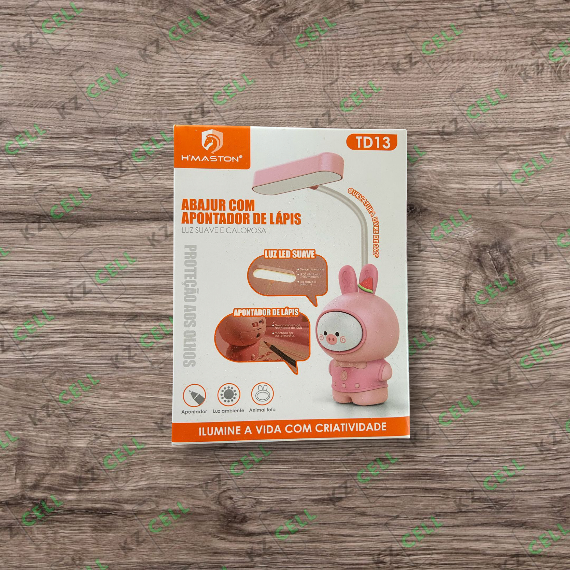 ABAJUR INFANTIL + APONTADOR H'MASTON