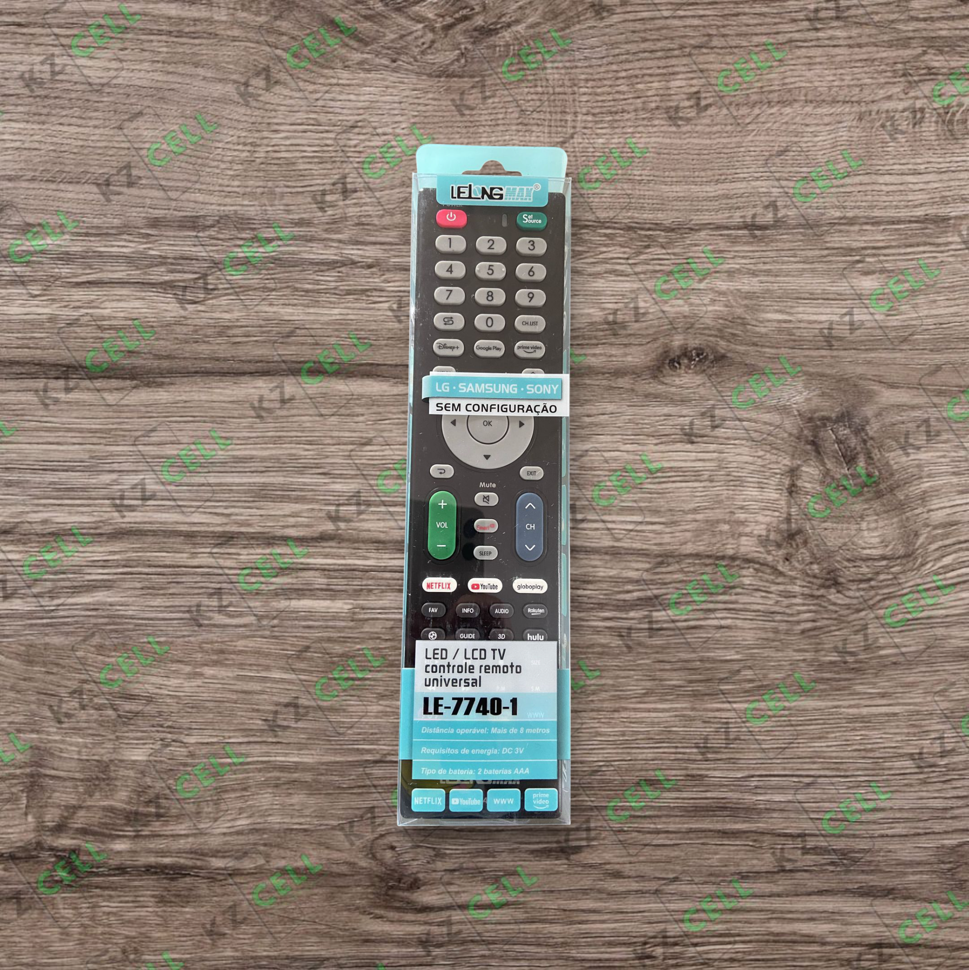 CONTROLE UNIVERSAL TV LELONG MAX