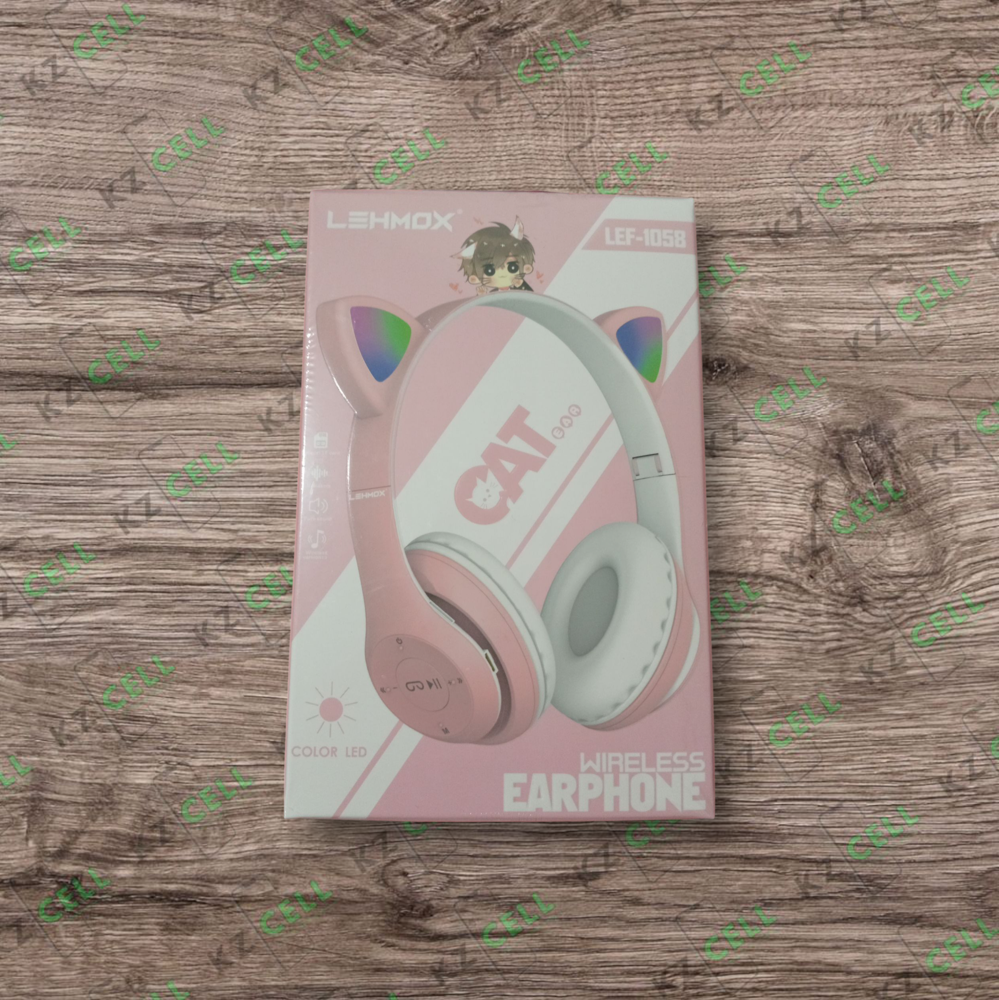 FONE SEM FIO INFANTIL LEHMOX LEF-1058