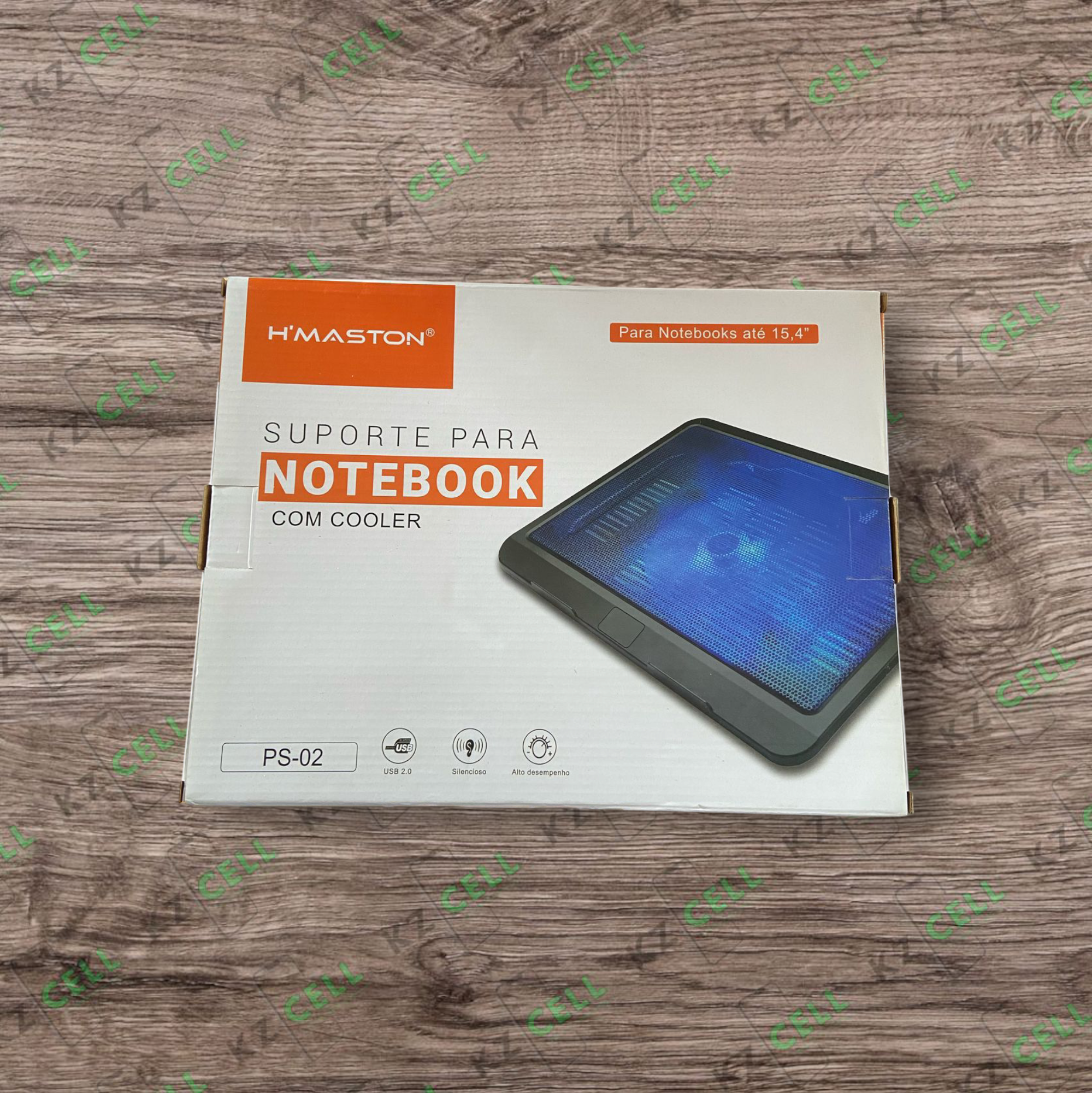 SUPORTE NOTEBOOK COM COOLER H'MASTON PS-02