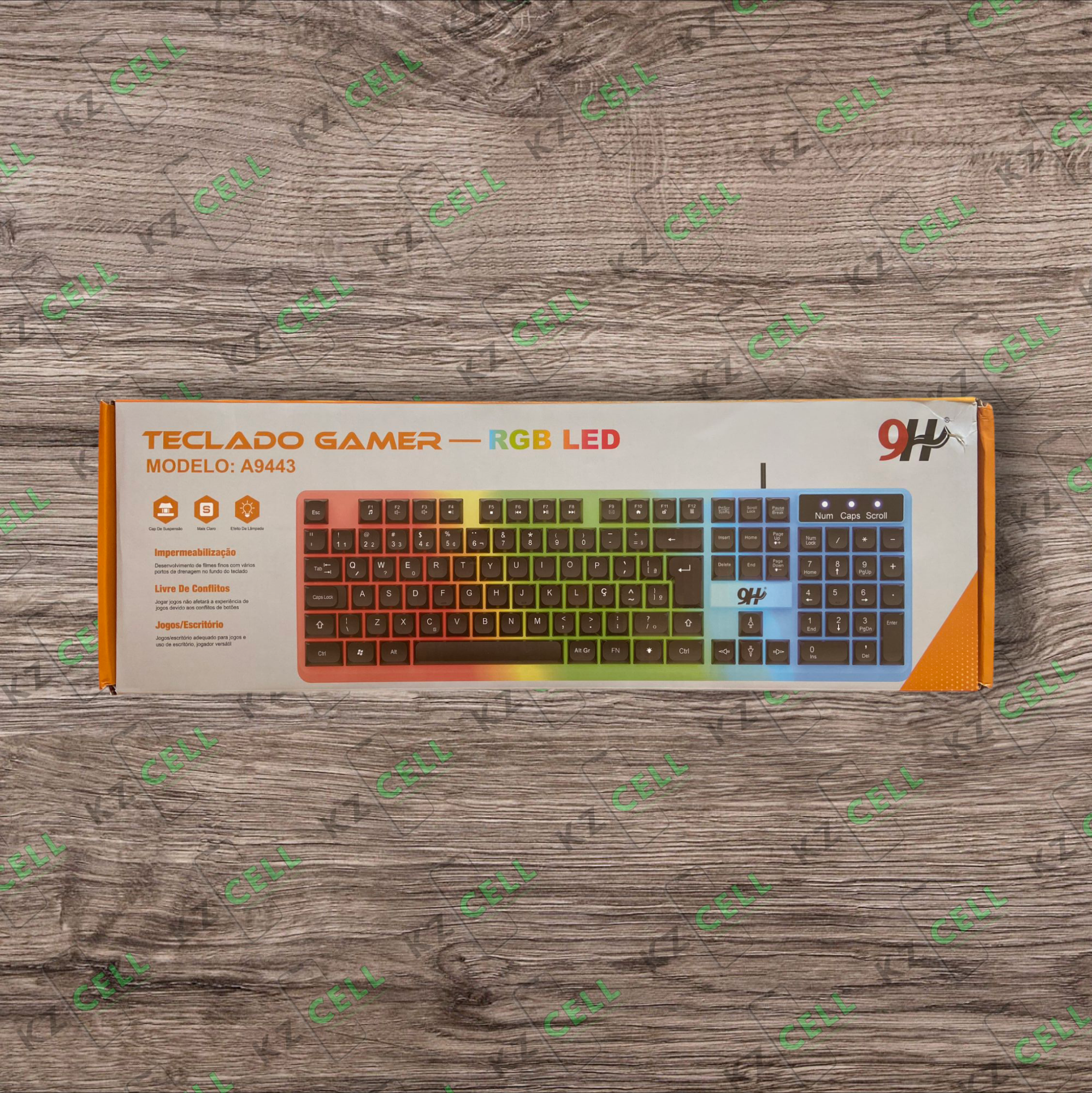 TECLADO GAMER - RGB LED A9443